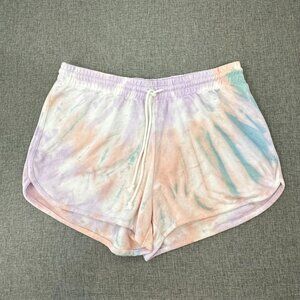 New without tags Arizona Pullover Shorts Mid Rise Drawstring Junior XL Cotton Bl